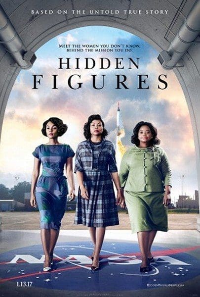 Hidden Figures movie poster; movie has Karl Business Machine props.