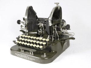 Oliver Typewriter 5 from 1907 to 1914